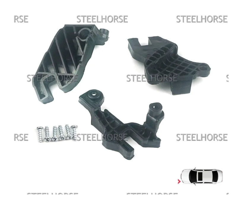 Audi A6 [C7,4G] 2011-2018 Кронштейн фары левой (к-кт) Audi A6 (C7) 2016-2018 4G0998121A  EH-405044
