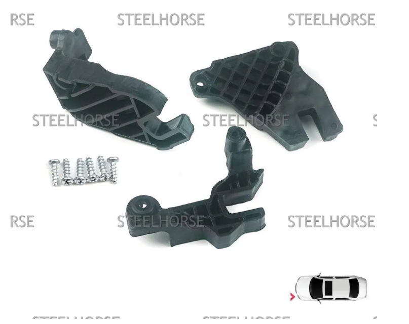 Audi A6 [C7,4G] 2011-2018 Кронштейн фары левой (к-кт) Audi A6 (C7) 2016-2018 4G0998121A  EH-405044