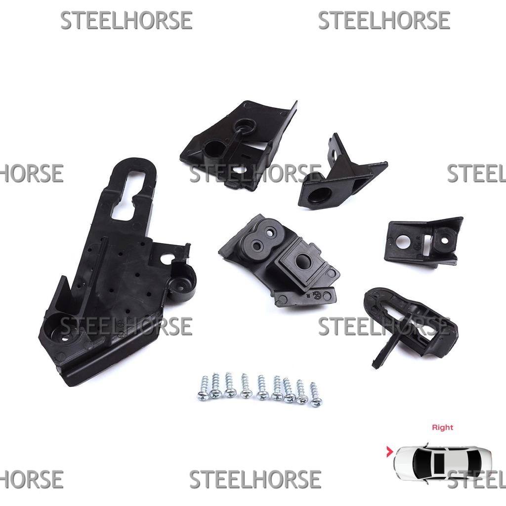 Кронштейн фары правой (к-кт) Seat Leon 2020- 5FA998226A EH-404447