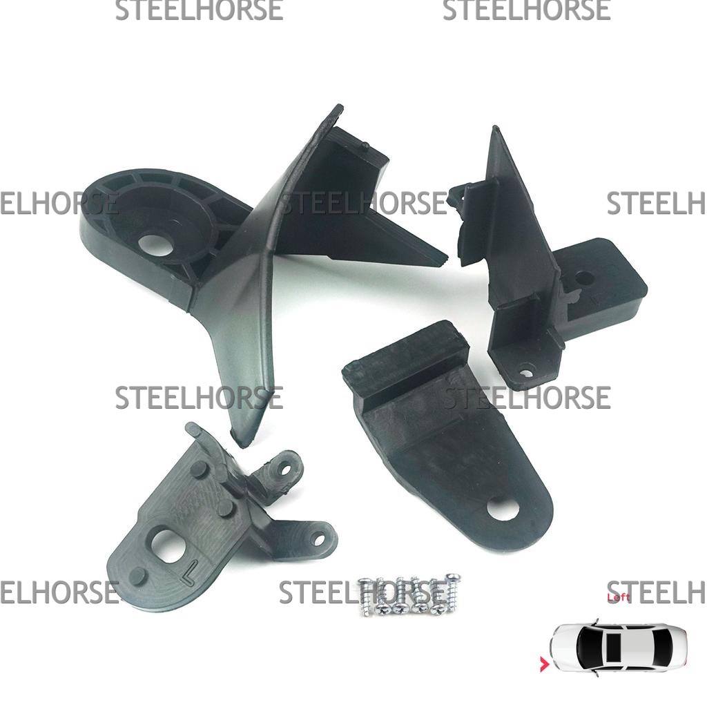 Renault Sandero 2 2014-2018 Кронштейн фары левой (к-кт) Renault Logan 2; Sandero 2 2018-2022 260609450R; 260601719R; 260606236R  EH-406068