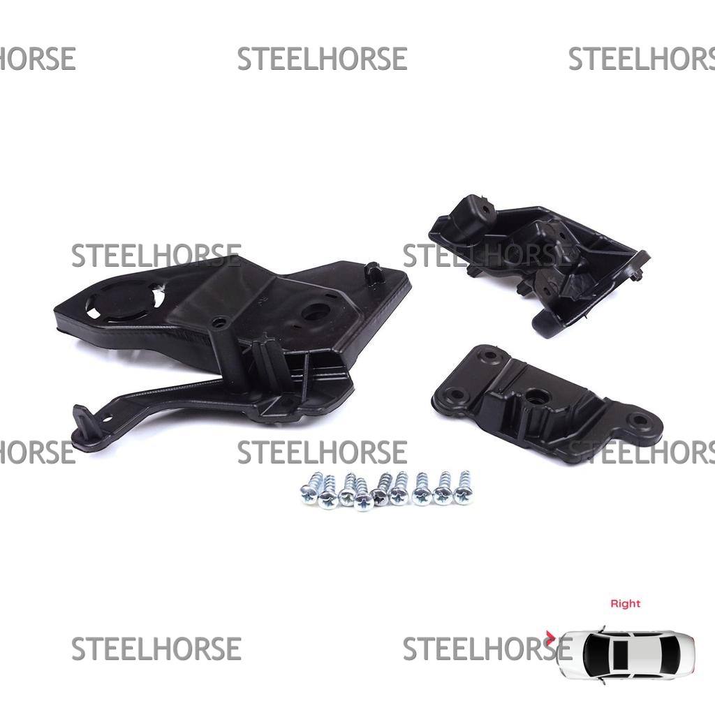 Peugeot 208 2008- Кронштейн фары правой (к-кт) Peugeot 208-2008 после 2018- 1656169480 EH-406096
