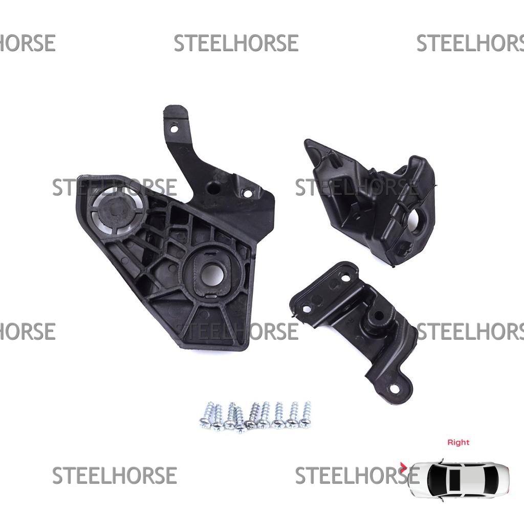 Peugeot 208 2008- Кронштейн фары правой (к-кт) Peugeot 208-2008 после 2018- 1656169480 EH-406096