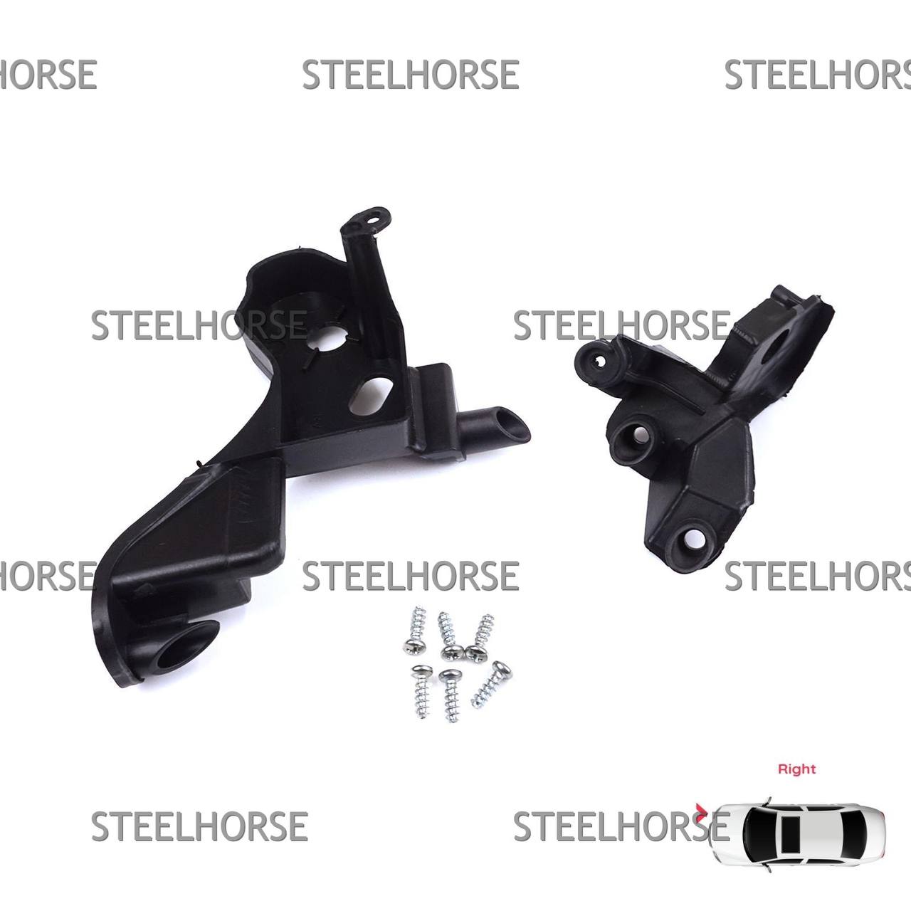 Citroen C4 2012-2017 Кронштейн фары правой (к-кт) Citroen C4 2011-2017 6212H0 EH-406092
