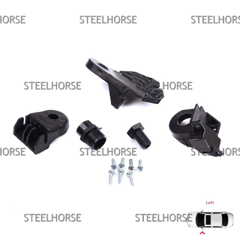 Mercedes Benz W205 2014-2021 Кронштейн фары левой (к-кт) Mercedes W205 2014-2021 A2058200514; A2058200161; A2058200761 EH-406070