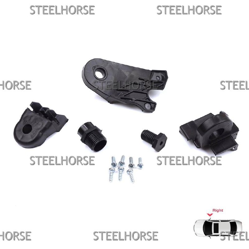 Mercedes Benz W205 2014-2021 Кронштейн фары правой (к-кт) Mercedes W205 2014-2021 A2058200414; A2058200261; A2059067803  EH-406071