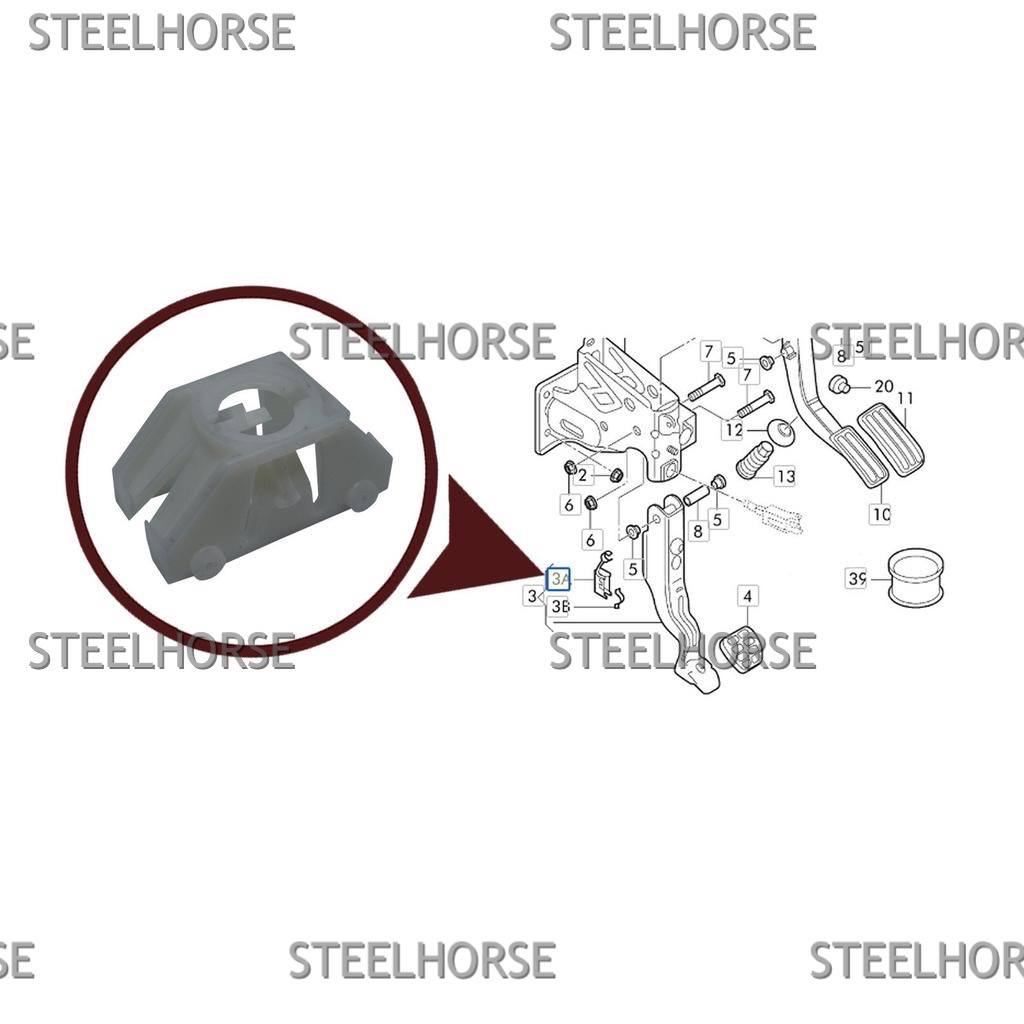 Volkswagen Golf V Фиксатор штока педали сцепления VW Golf 5; Audi A3 8P; Leon 2 1K0721169  SH-8718