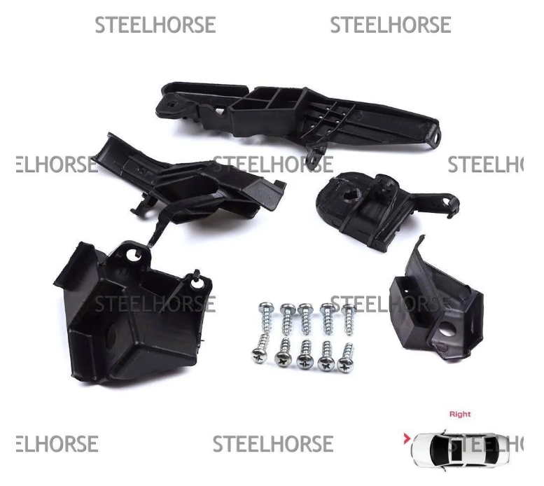Renault CLIO V 2020 Кронштейн фары правой (к-кт) Renault Clio 5 после 2020- 260E69870R EH-406084