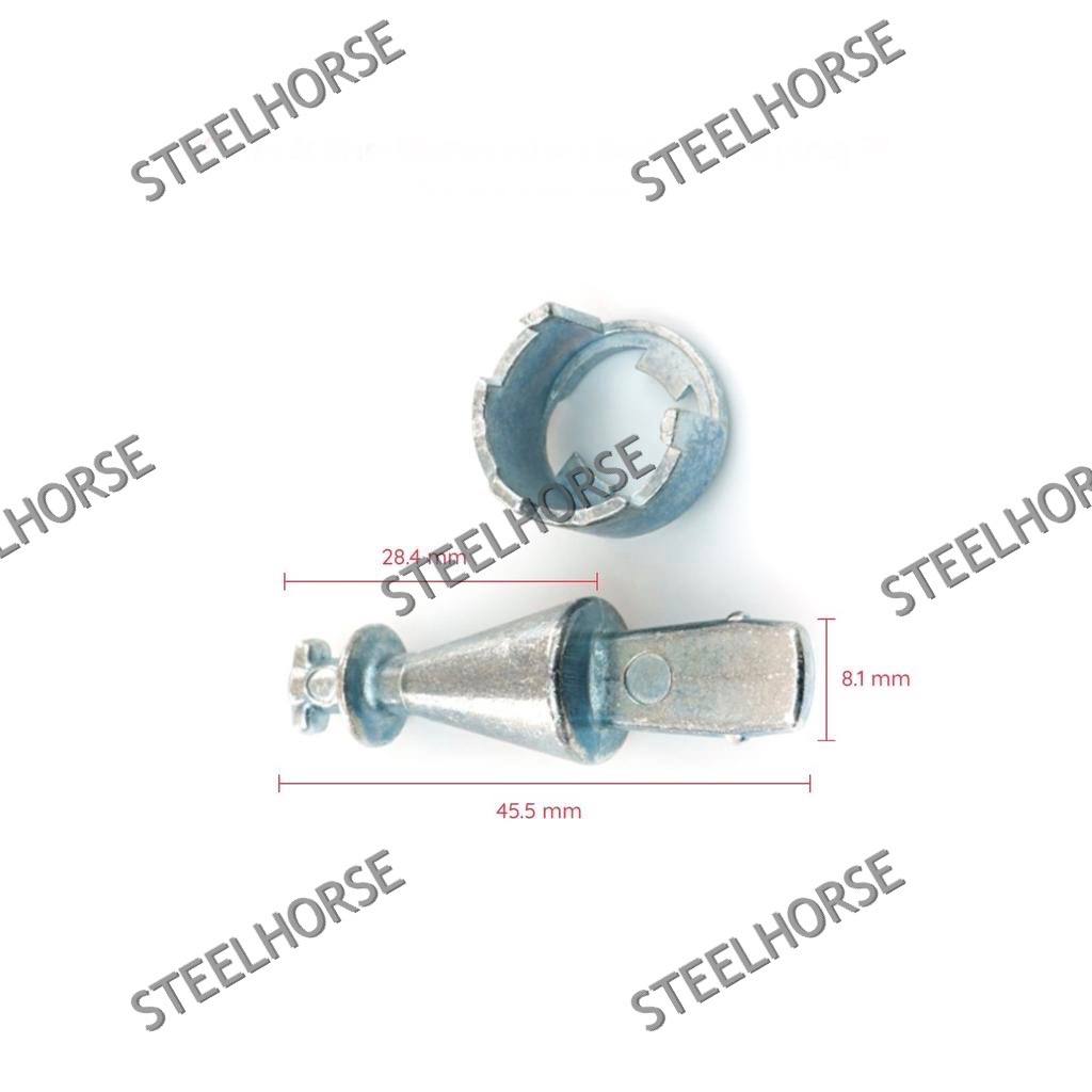 Volkswagen Jetta 2006-2011 Ремкомплект личинки двери (лев/прав) VW Golf5 2003-2009; Jetta 2005-2011 (45.5мм) 5K0837167A; 1K5800375BF; 1K580037BF; 1K5837167 MH-9250