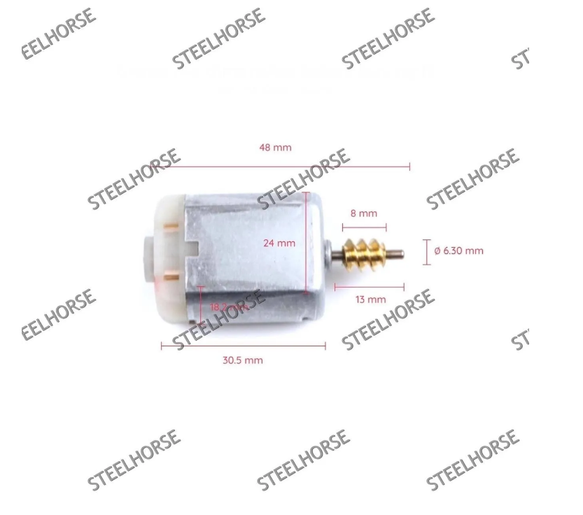 Моторчик замка двери (48мм) Opel Astra J; Zafira C; Mokka; Cruze; Camaro; Aveo T300; Cadillac SRX 09-16 1020528; 3023880; 13579545; 13577979; 13577980; 13579555 MH-9539