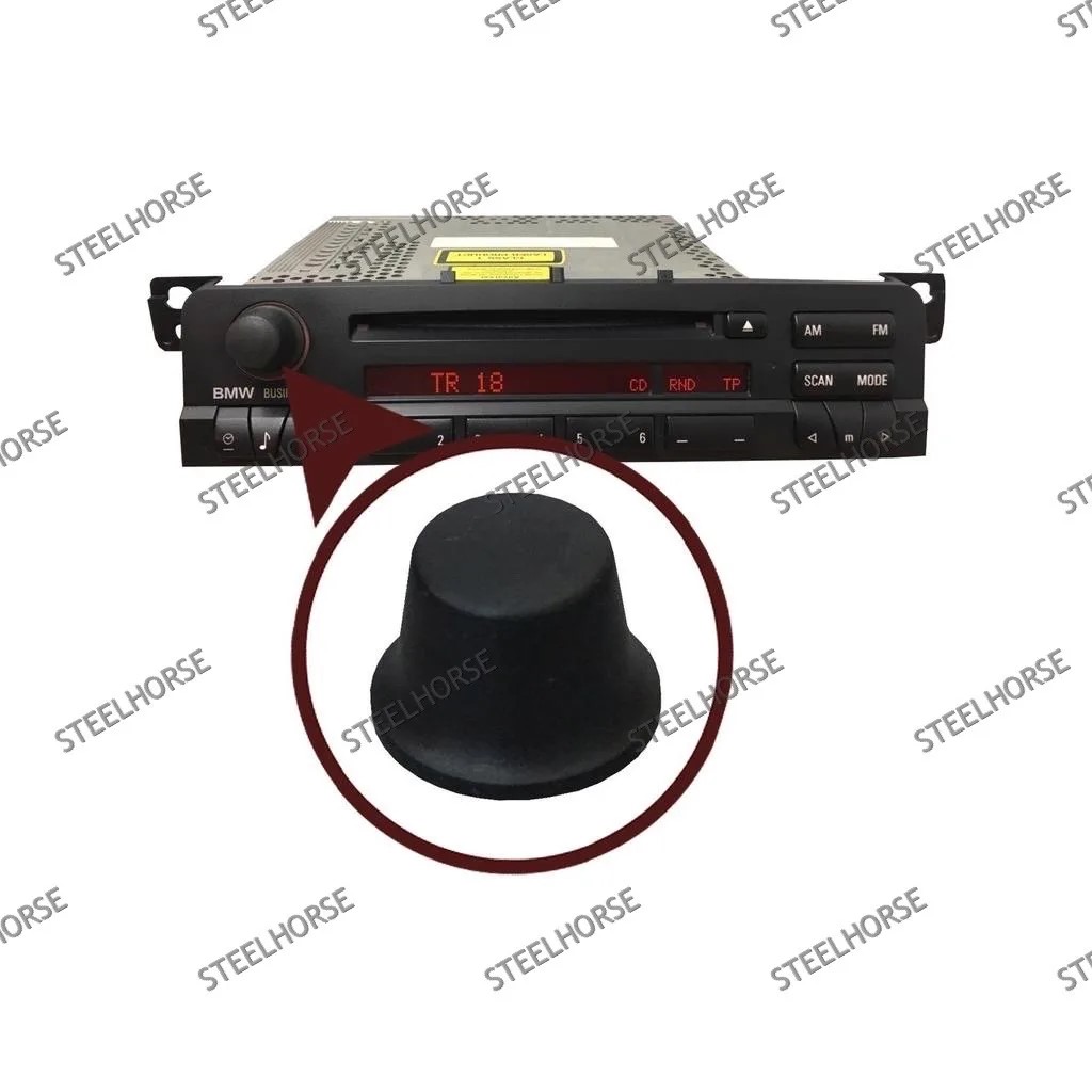 BMW 3-серия E46 Ручка регулировки магнитолы BMW E46 1998-2005 65126924906; 65126909882; 65126902661; 65126932430; 65126976886; 65126935627 MH-9393