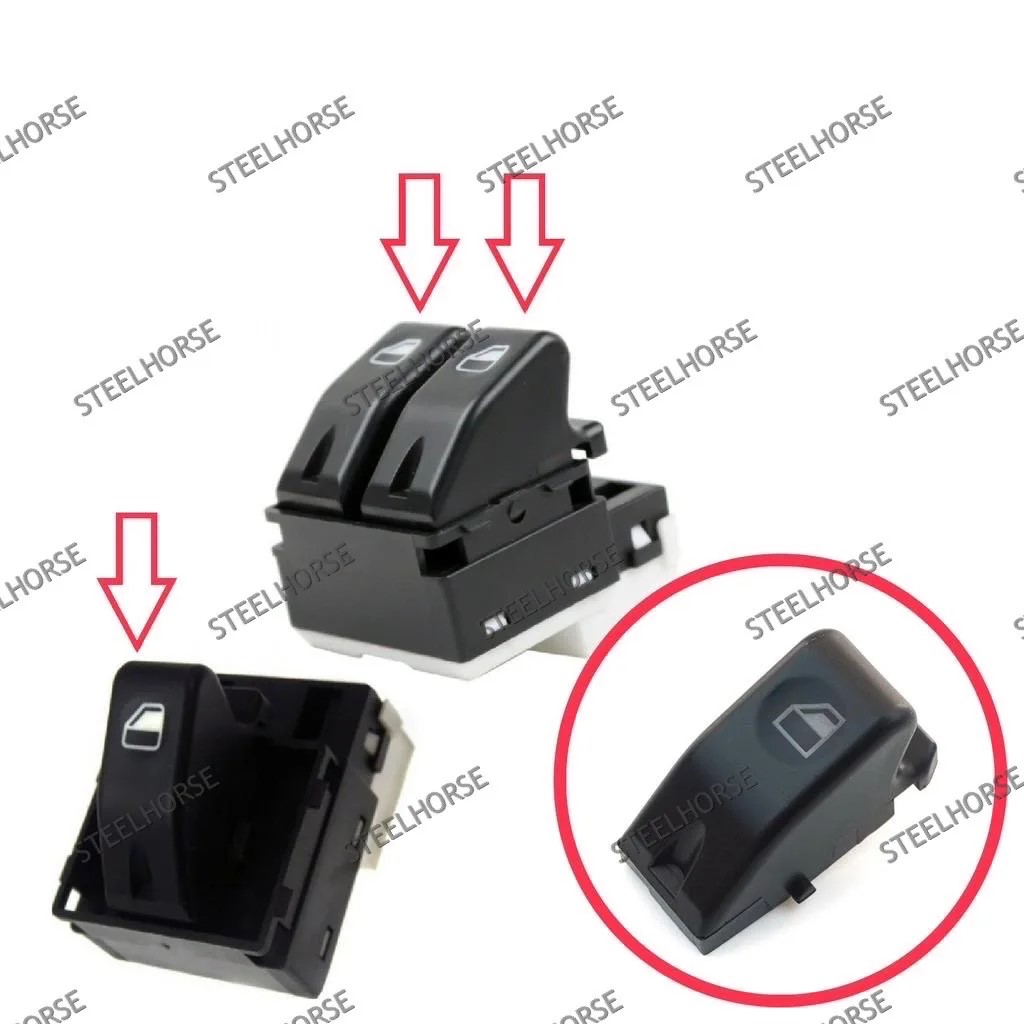 Fiat Palio 1996-2016 Крышка кнопки стеклоподъемника Fiat Palio; Siena; Strada 1997-2004  717135614 MH-9376