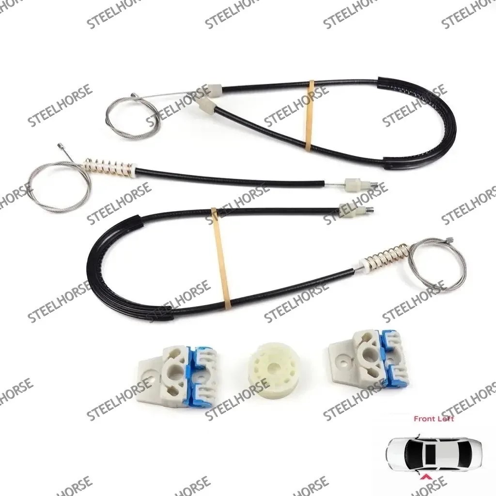 Volkswagen Golf VI 2009-2013 Стеклоподъемник (ремкомплект) передний левый VW Golf 5 2003-2009; Golf 6 2009-2013; Golf Plus; Jetta 5 2005-2011 1K4837461A; 1K4837461; 1K4837461B; 1K5837461B YH-9685