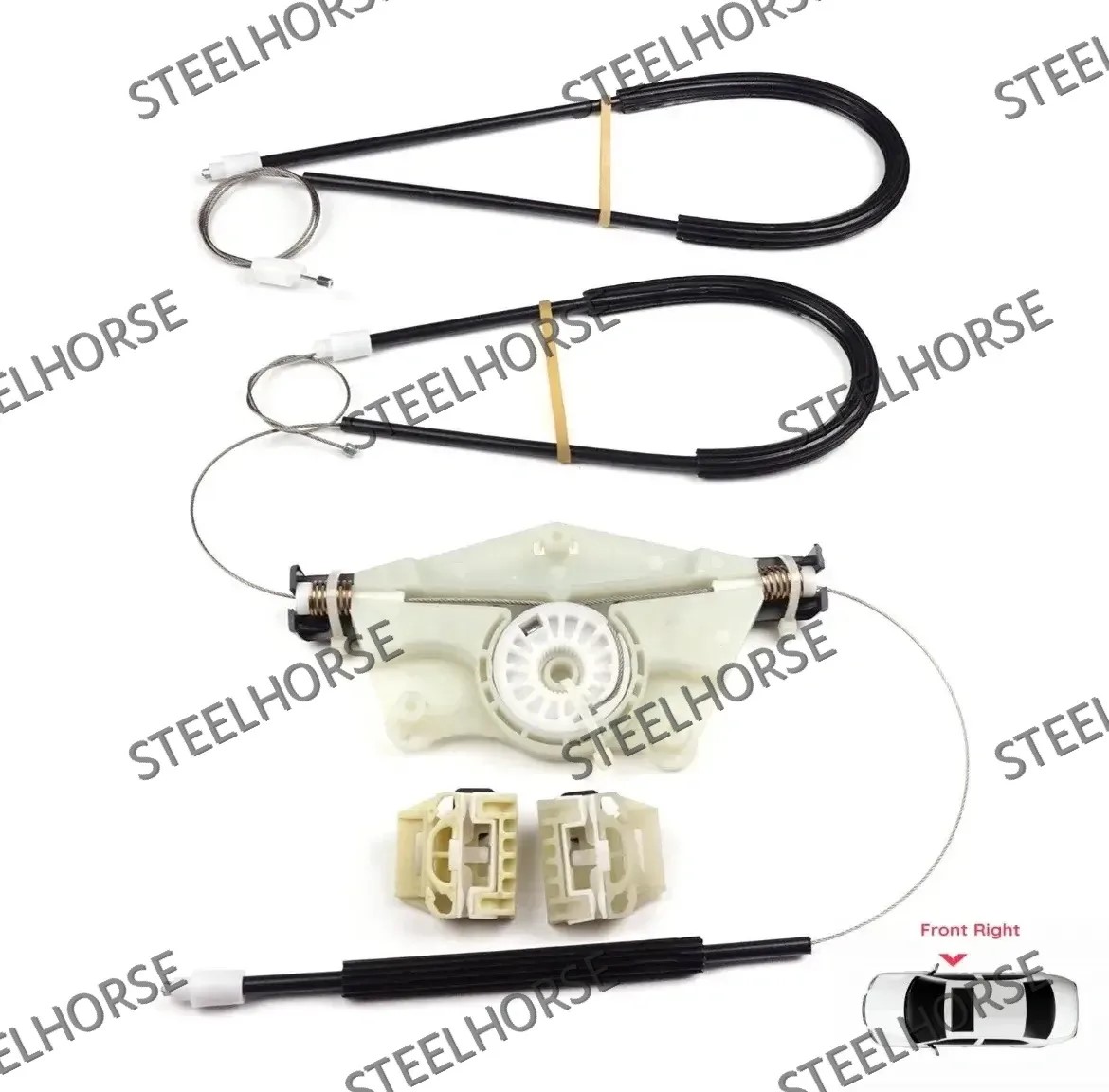 Volkswagen New Beetle 1998-2010 Стеклоподъемник электро правый (ремкомплект) VW New Beeltle 1998-2010 1C0837656C; 1CM898656; 1CM898656B YH-9933