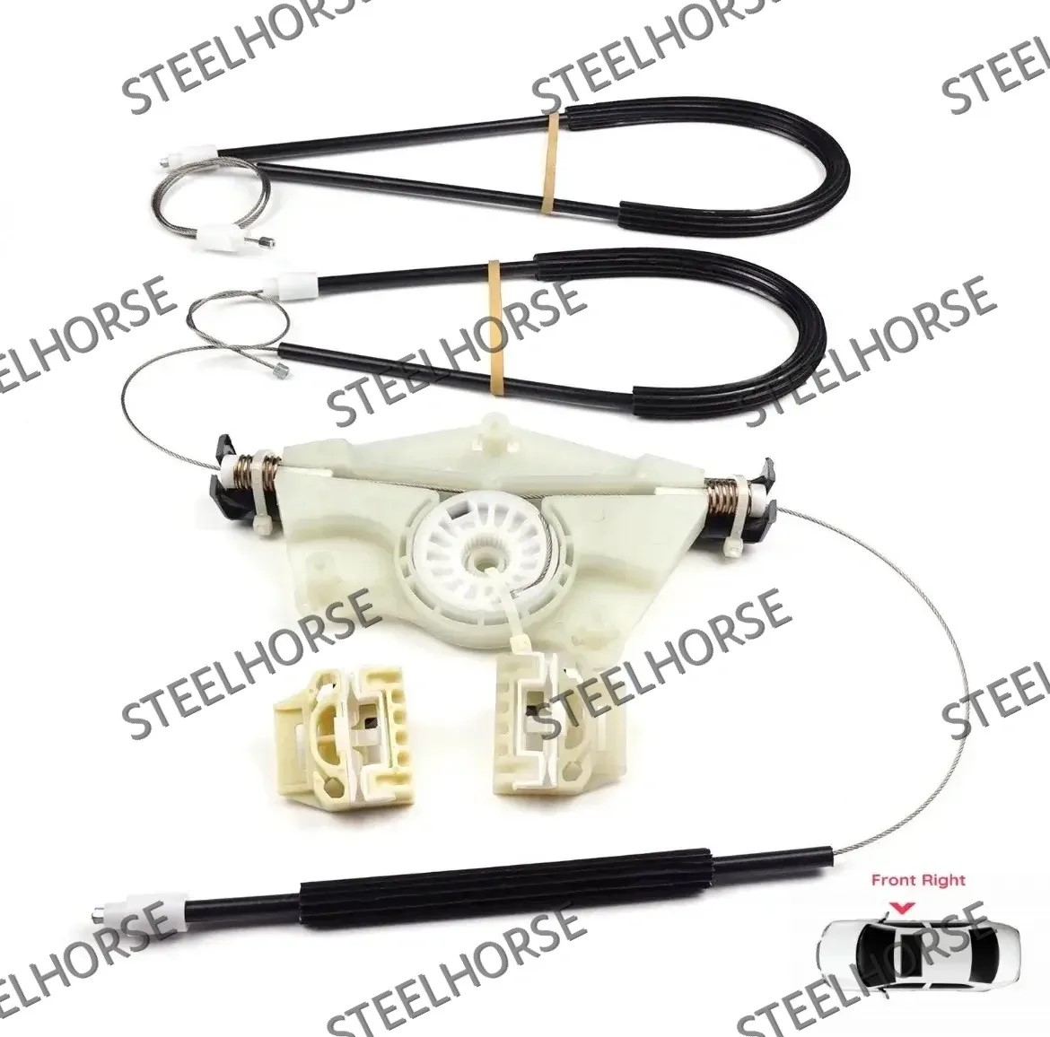 Volkswagen New Beetle 1998-2010 Стеклоподъемник электро правый (ремкомплект) VW New Beeltle 1998-2010 1C0837656C; 1CM898656; 1CM898656B YH-9933