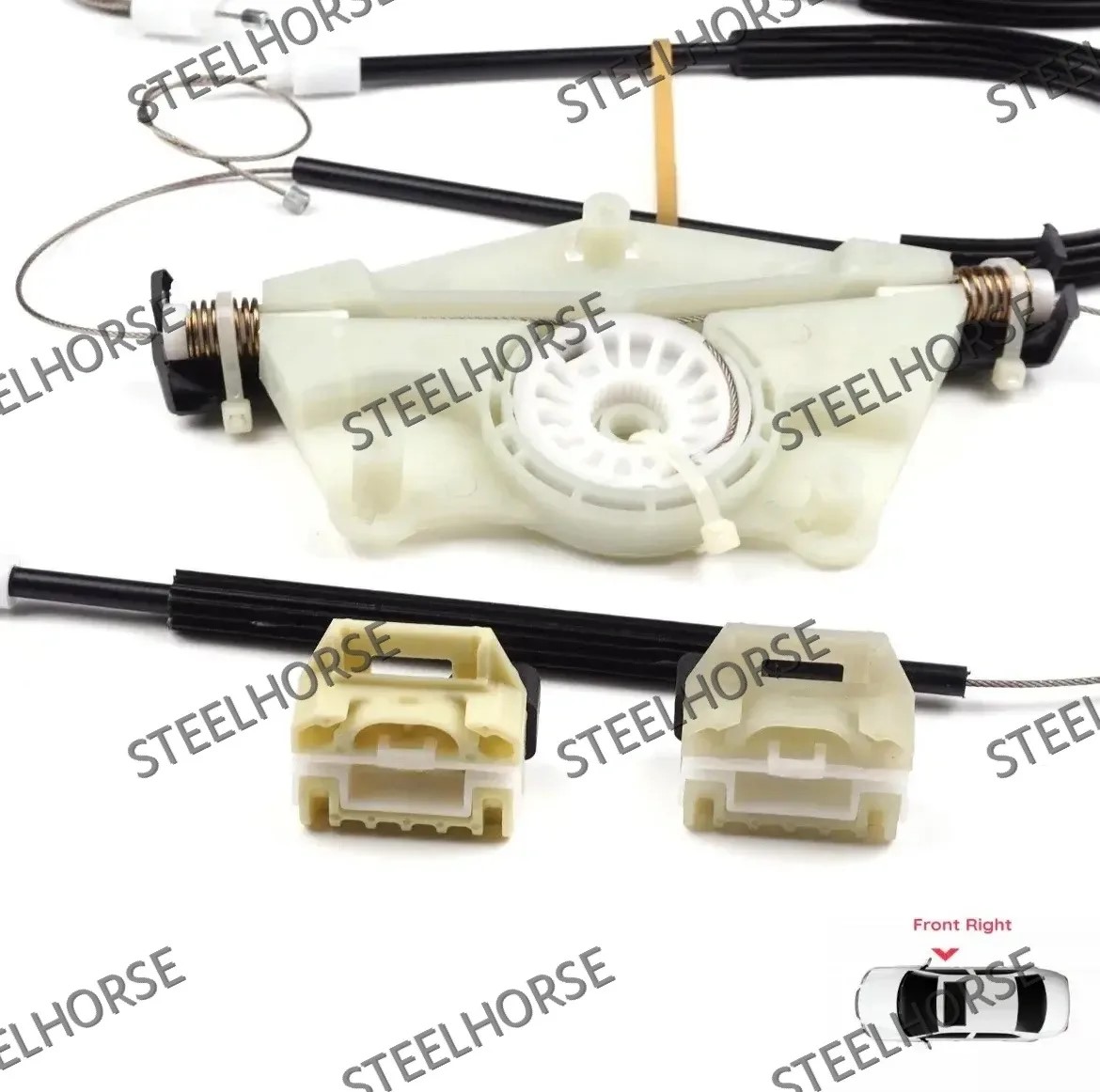 Volkswagen New Beetle 1998-2010 Стеклоподъемник электро правый (ремкомплект) VW New Beeltle 1998-2010 1C0837656C; 1CM898656; 1CM898656B YH-9933