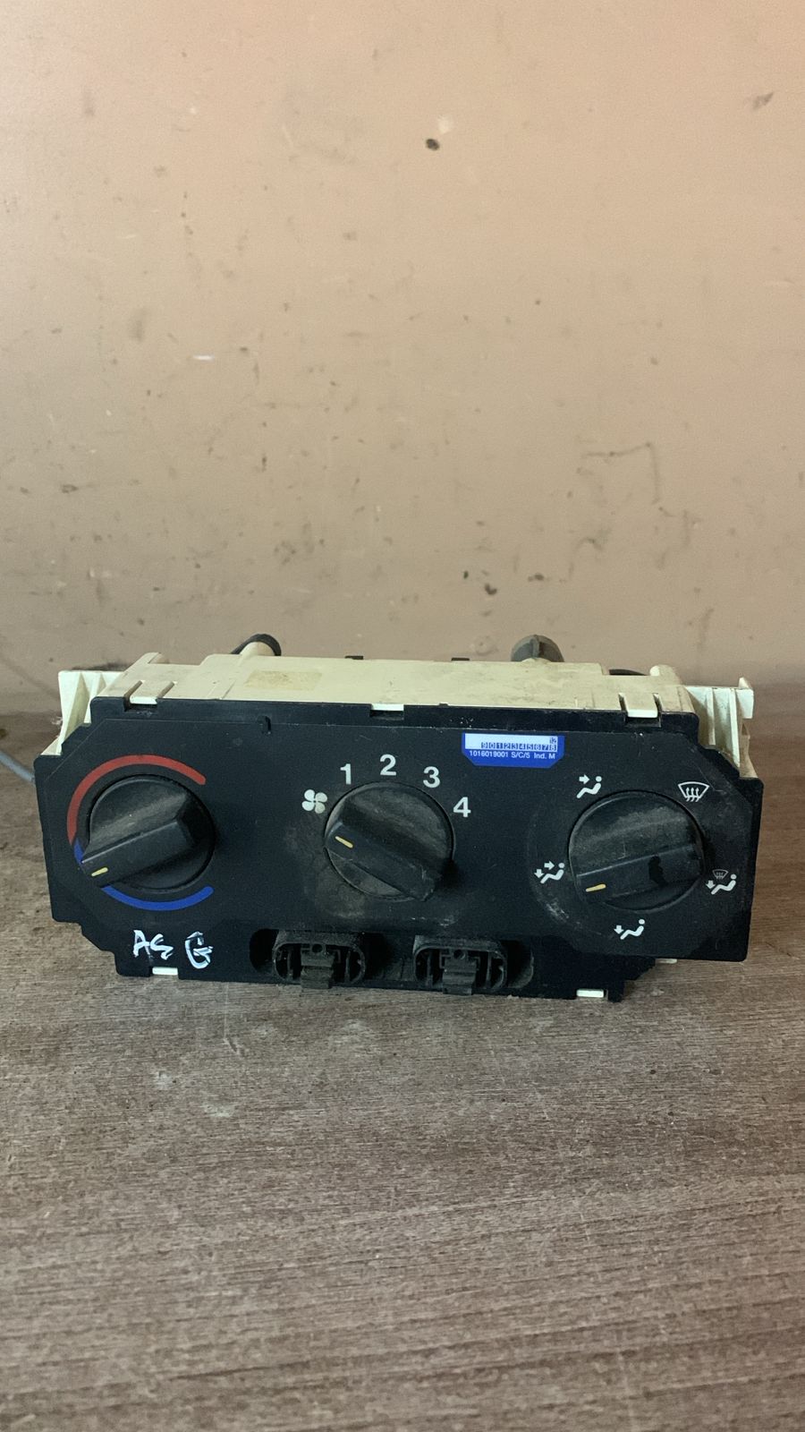 Opel Astra G Блок управления печкой OPEL ASTRA G (1998-2005) 90560365 52475624
