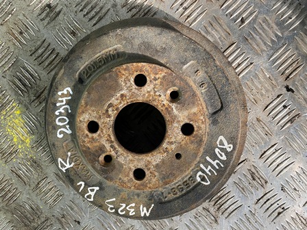 Mazda 323 (BJ) Барабан тормозной задний для Mazda 323 (BJ) 1998-2003 (с ABS барабан тормоза)  DN2026251